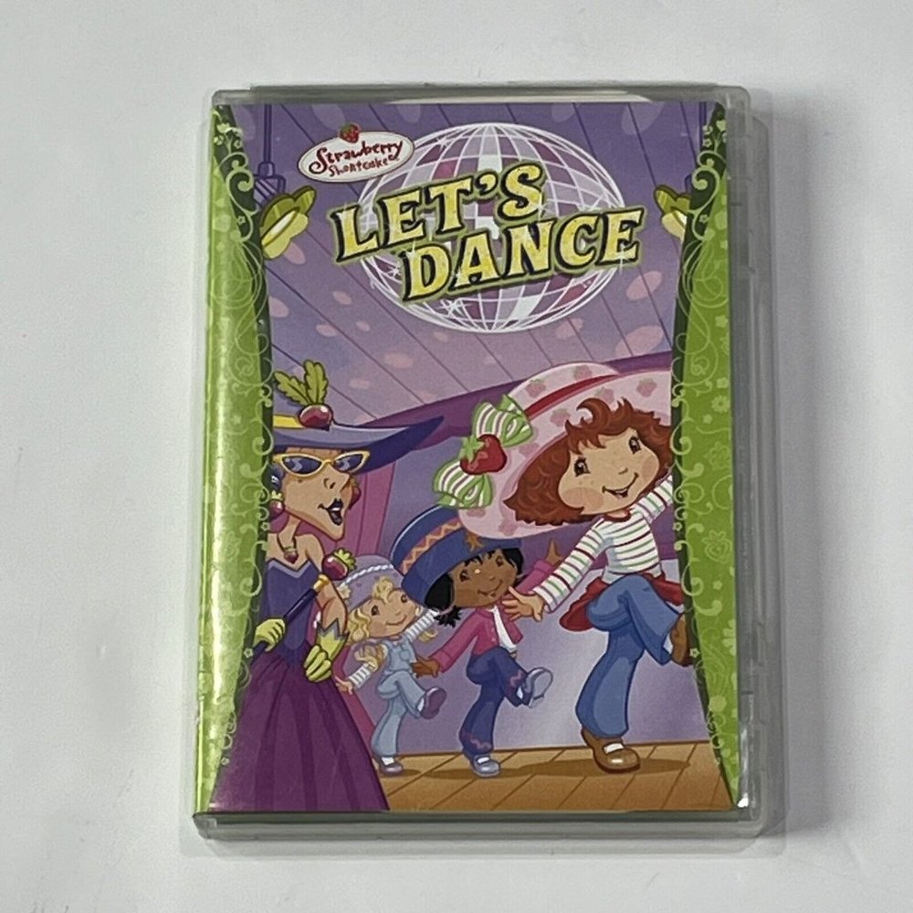 2009 Strawberry Shortcake Let’s Dance Animated Cartoon DVD Full Screen Tested